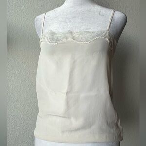 Maje Ivory Lace Camisole